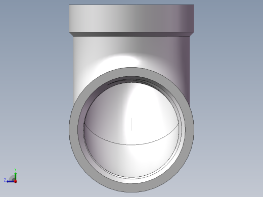 弯头-90°等径 DN20右视缩略图