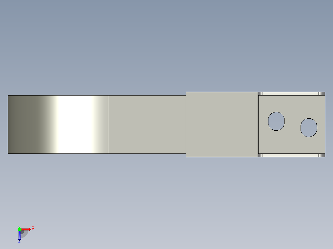 THK_SILEBEAR(无连接电缆拖链)KSL _KSH俯视图