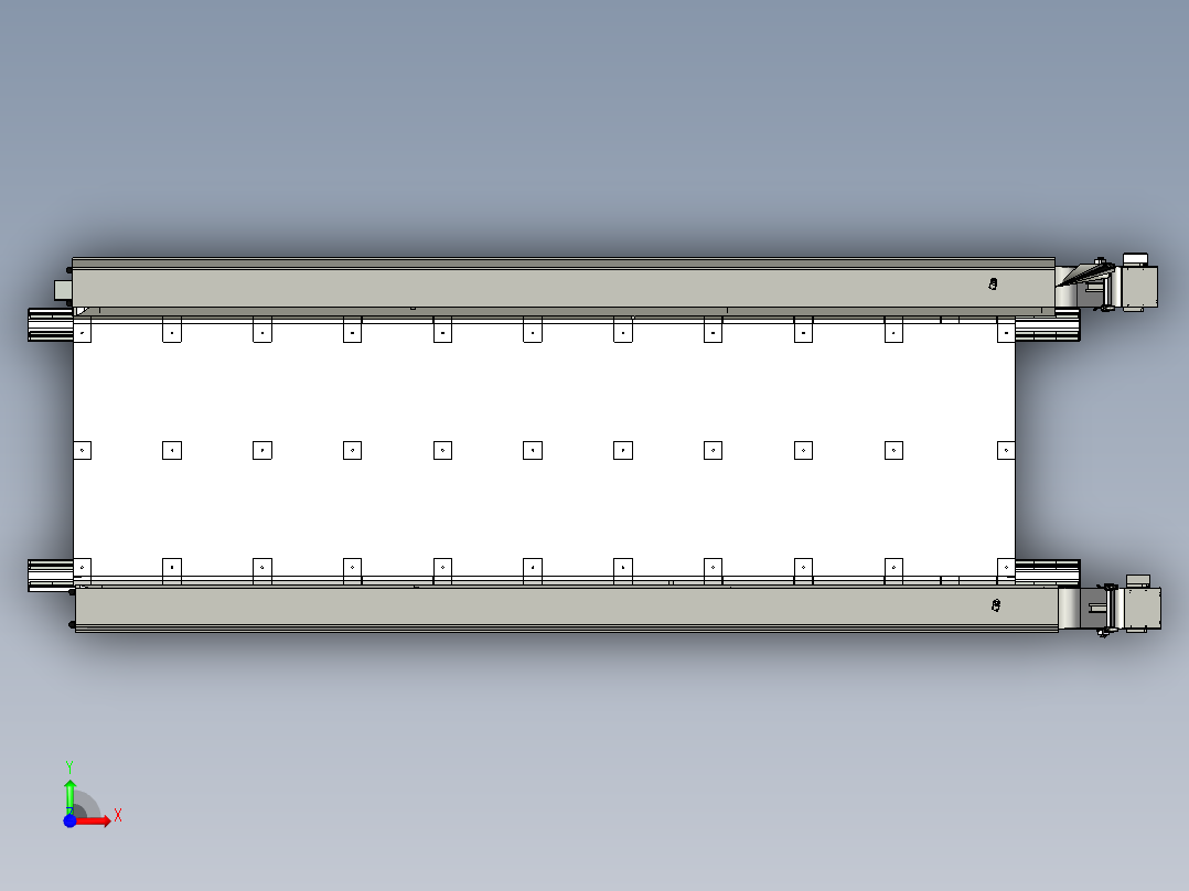 SHY-S2090动柱四轴摆头龙门加工中心前视图