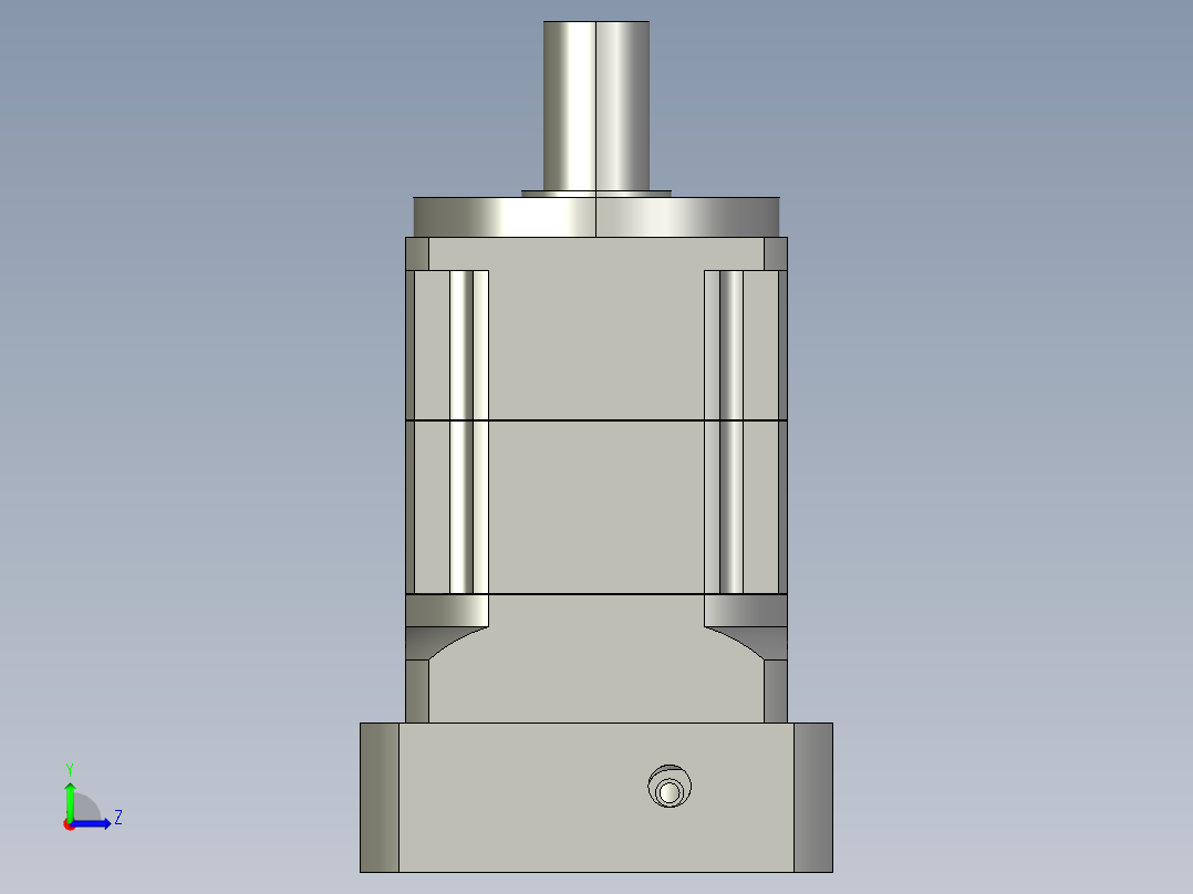 斜齿PGH115-L2 32-130-165-M10 LR66.5.STEP左视图