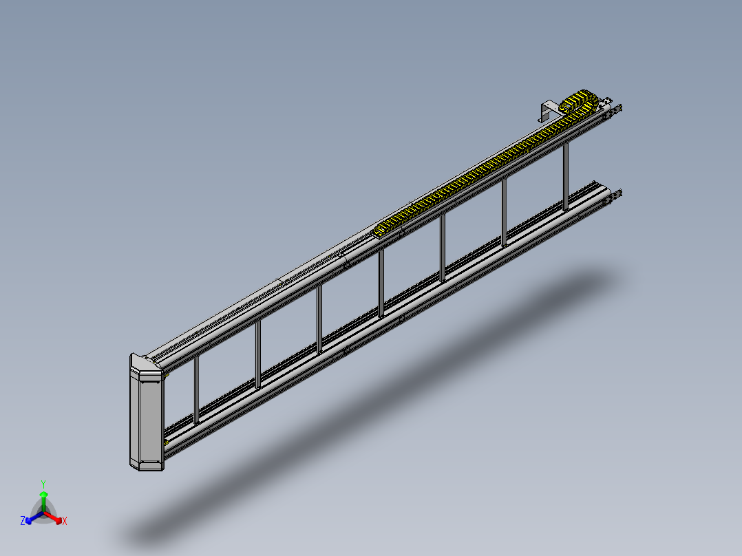 立仓库式AGV_升降单元