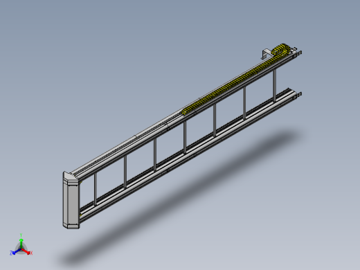 立仓库式AGV_升降单元