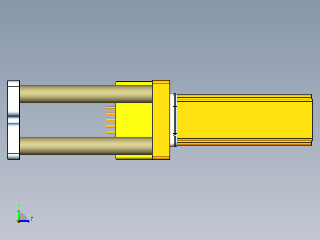 R3-CNC5笔记本CNC工装夹具三维模型-2015-12-28左视图