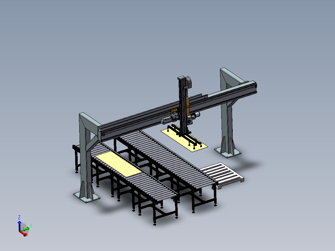 桁架机械手板材搬运sw20