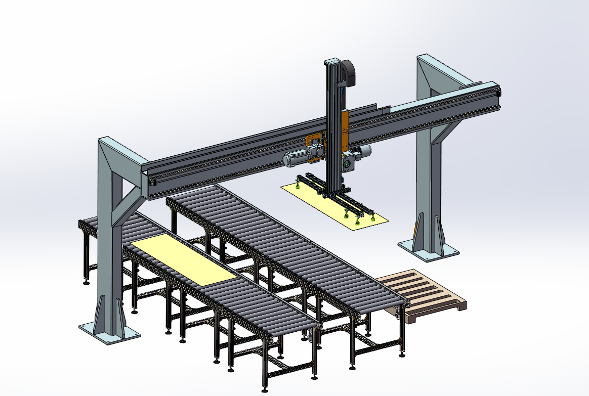 桁架机械手板材搬运sw20