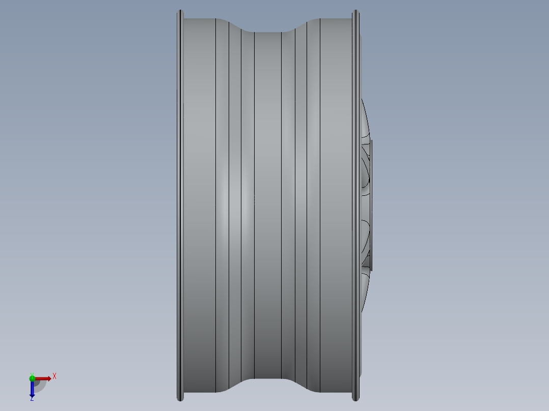 轮毂轮胎俯视图