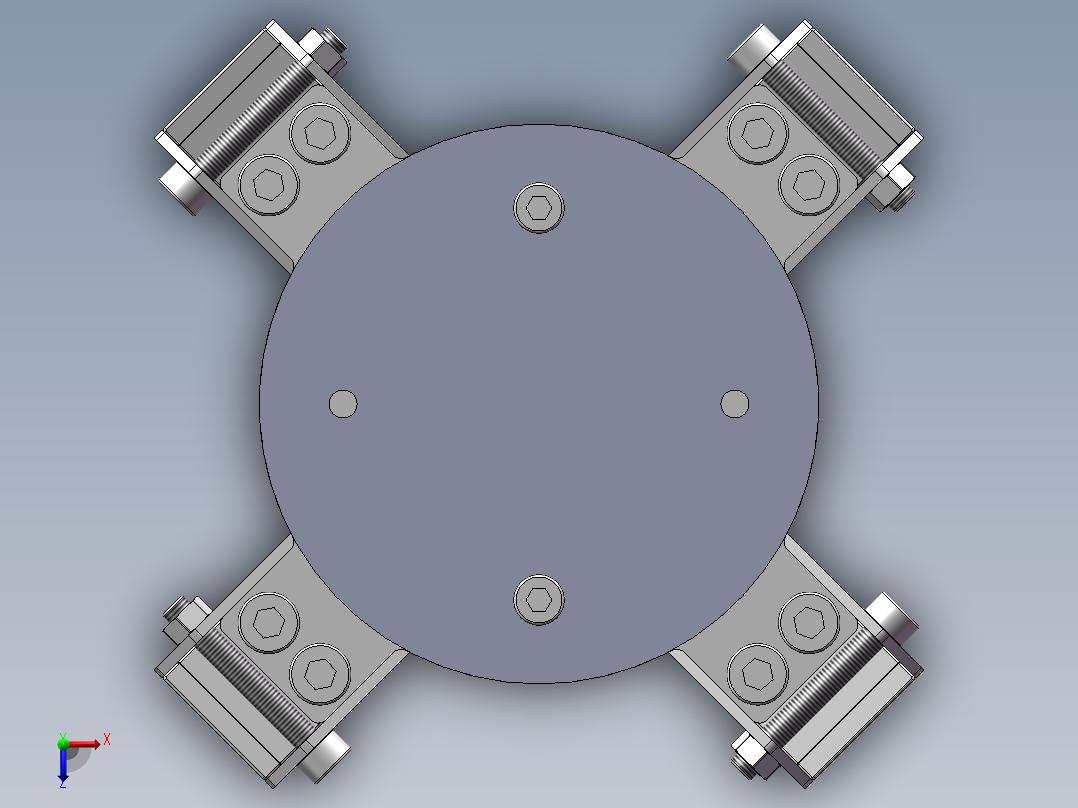 柔性机械手--1701674-300俯视图