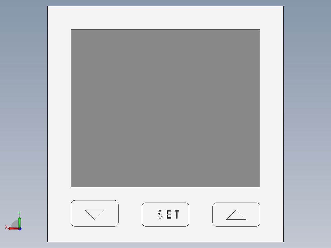压力传感器 松下 DP-102后视图