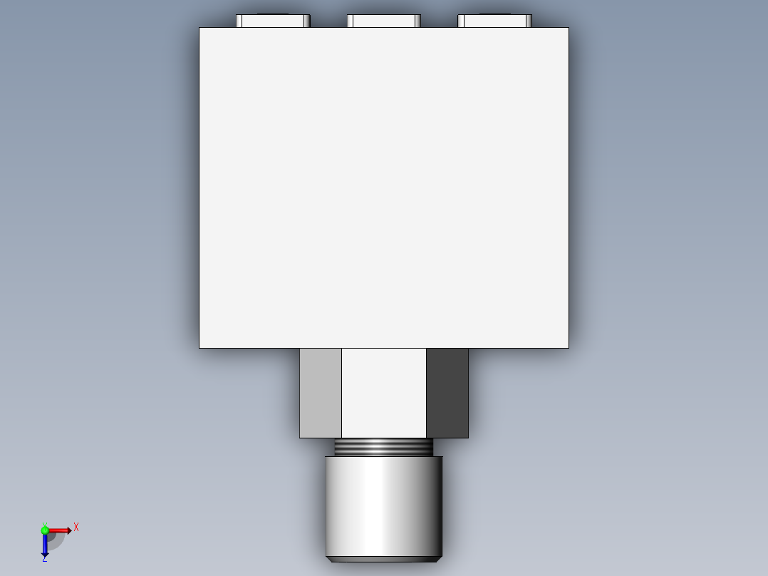 压力传感器 松下 DP-102俯视图