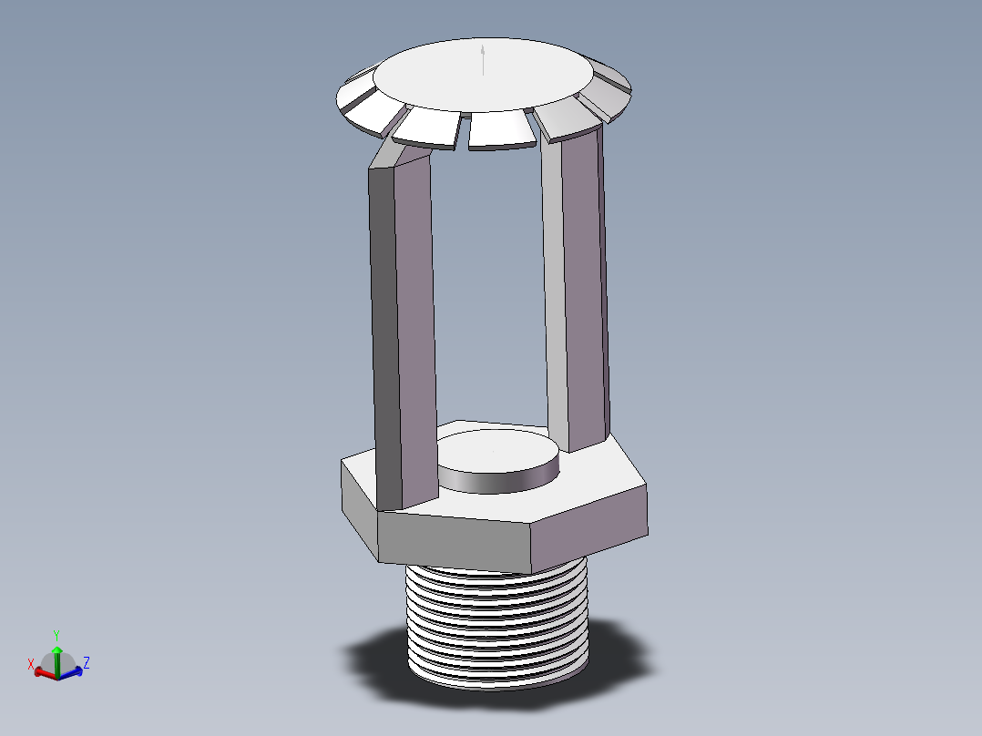 消防喷淋头模型 537243