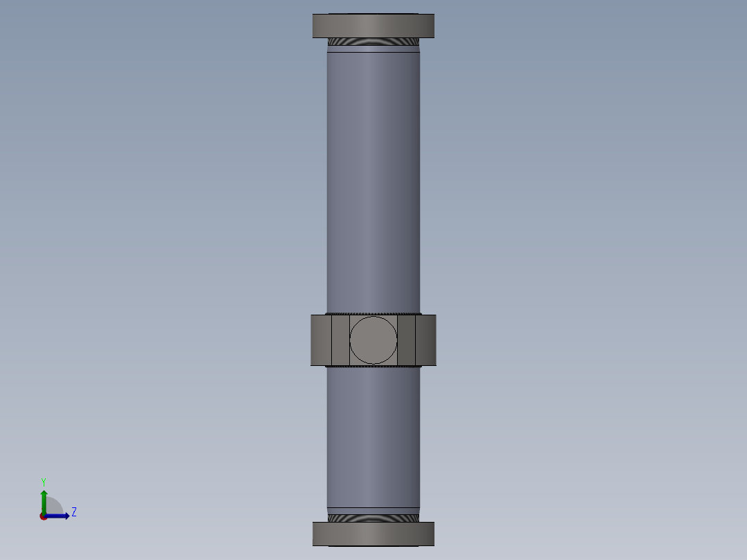液压缸管diameter-200-mm-length-1400-mm-1.snapshot.1左视图
