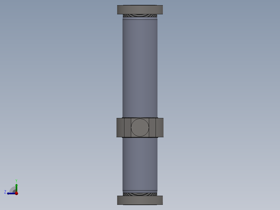液压缸管diameter-200-mm-length-1400-mm-1.snapshot.1右视图