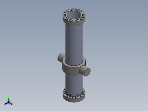 液压缸管diameter-200-mm-length-1400-mm-1.snapshot.1正等轴测缩略图