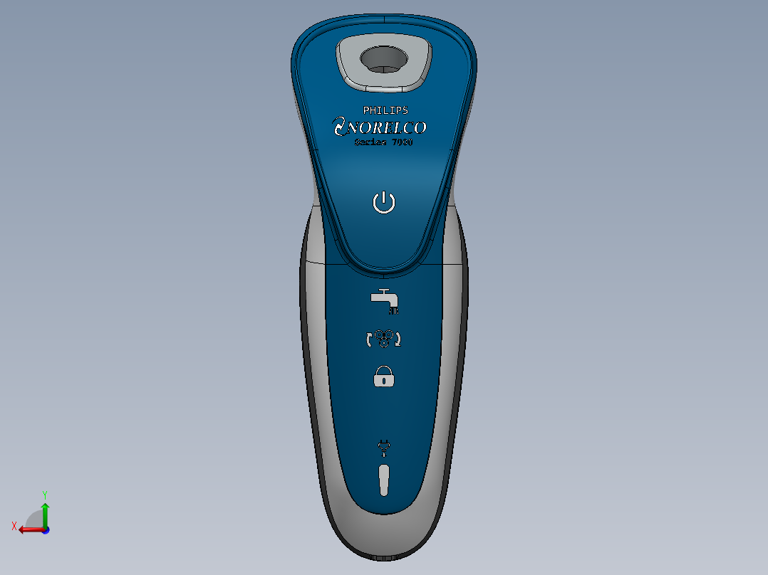 剃须刀、刮胡刀(10)后视图