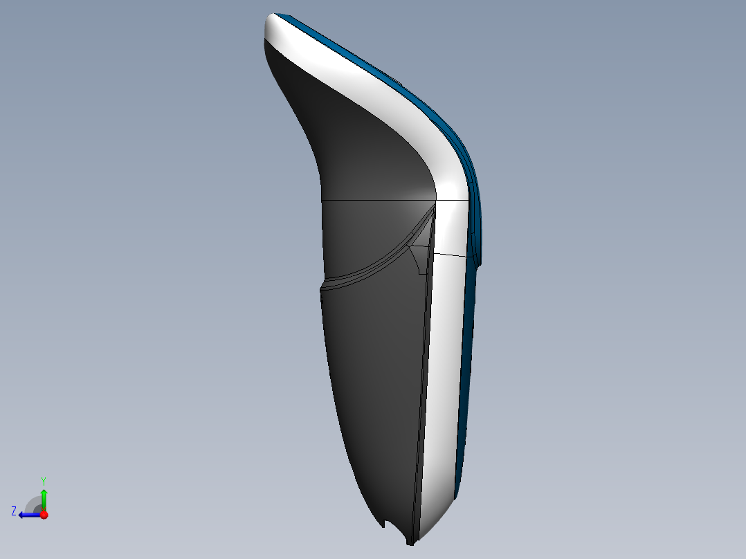 剃须刀、刮胡刀(10)右视图
