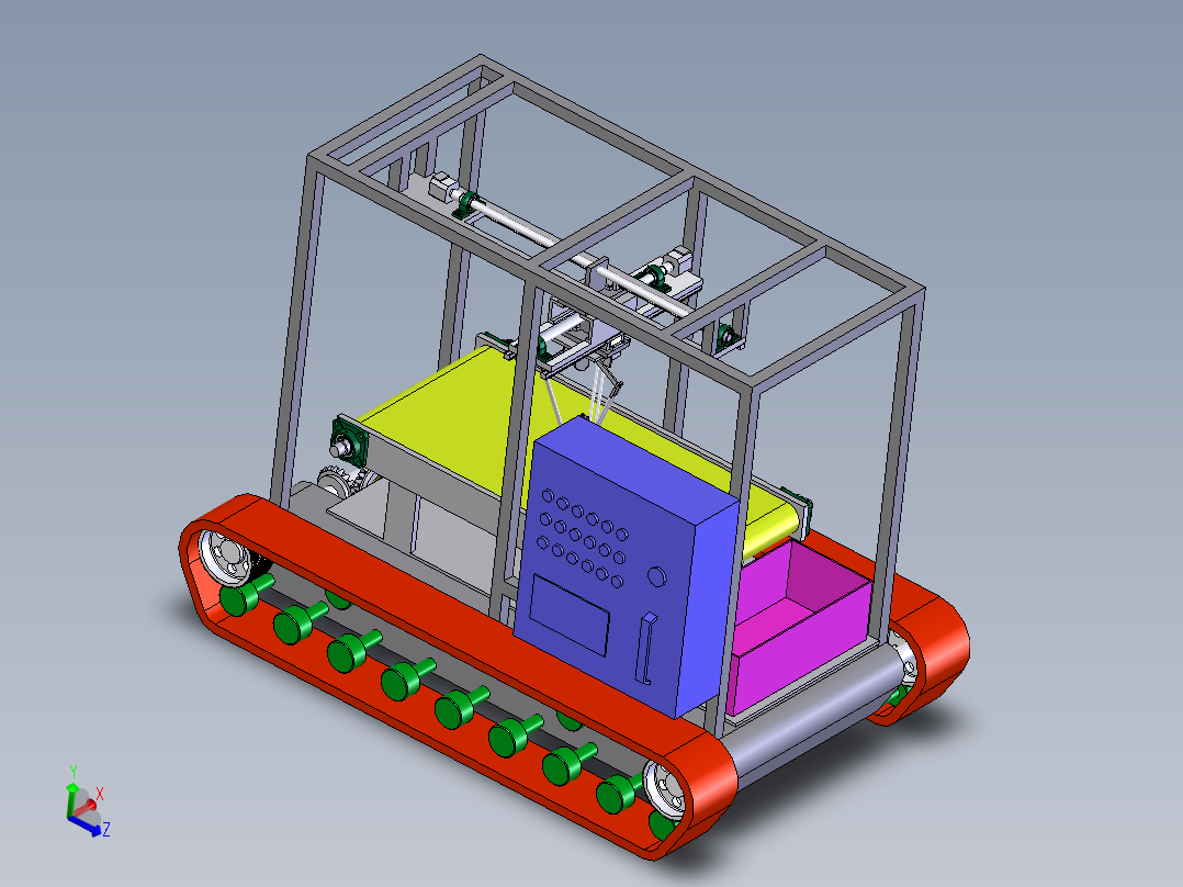 移动机械手小车