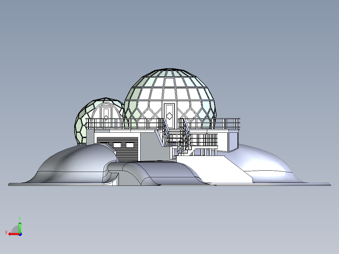 房子、建筑(84)后视图