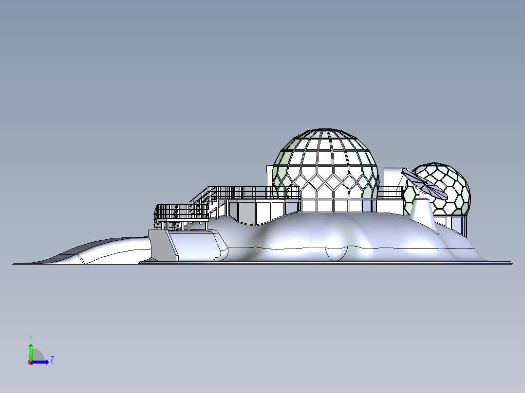 房子、建筑(84)左视图