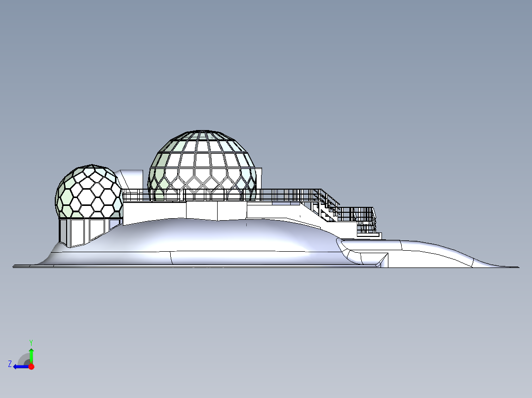 房子、建筑(84)右视图