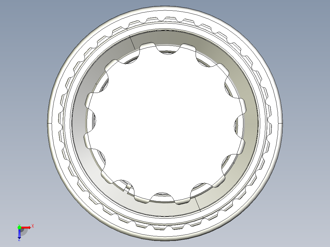 球锁结构俯视图