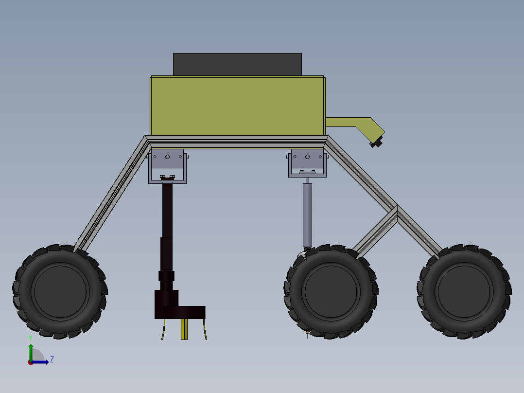 A3003998-农业喷药车辆左视图