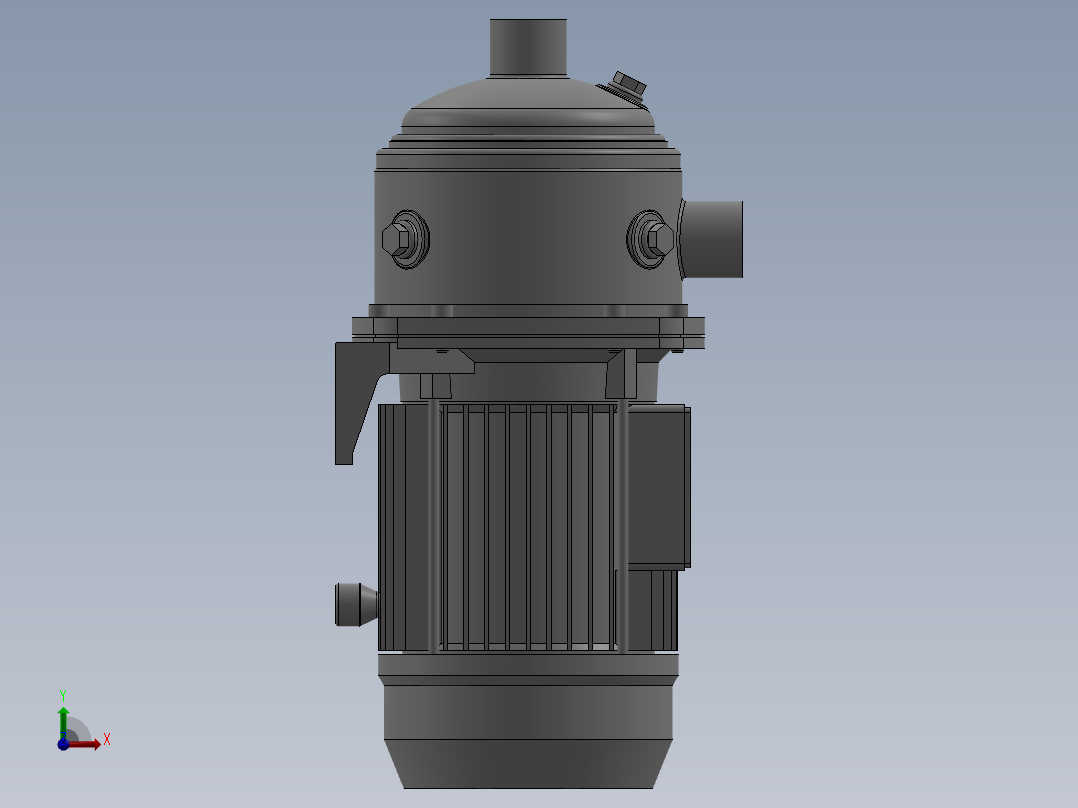 泵Bomba Ebara 50 Hz Matrix_3-2T6_0_65M前视图