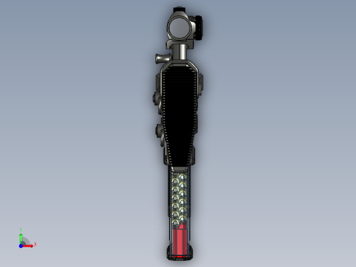 手枪左轮冲锋枪老式狙击步枪设计3D图纸wz-2022-perun-c-1 1 STP前视缩略图