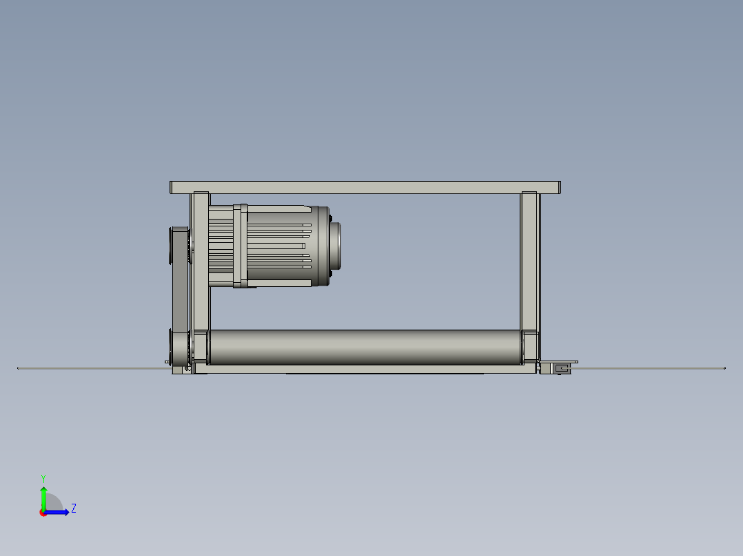 BALXDXLF3502-08-排不良皮带OM左视图