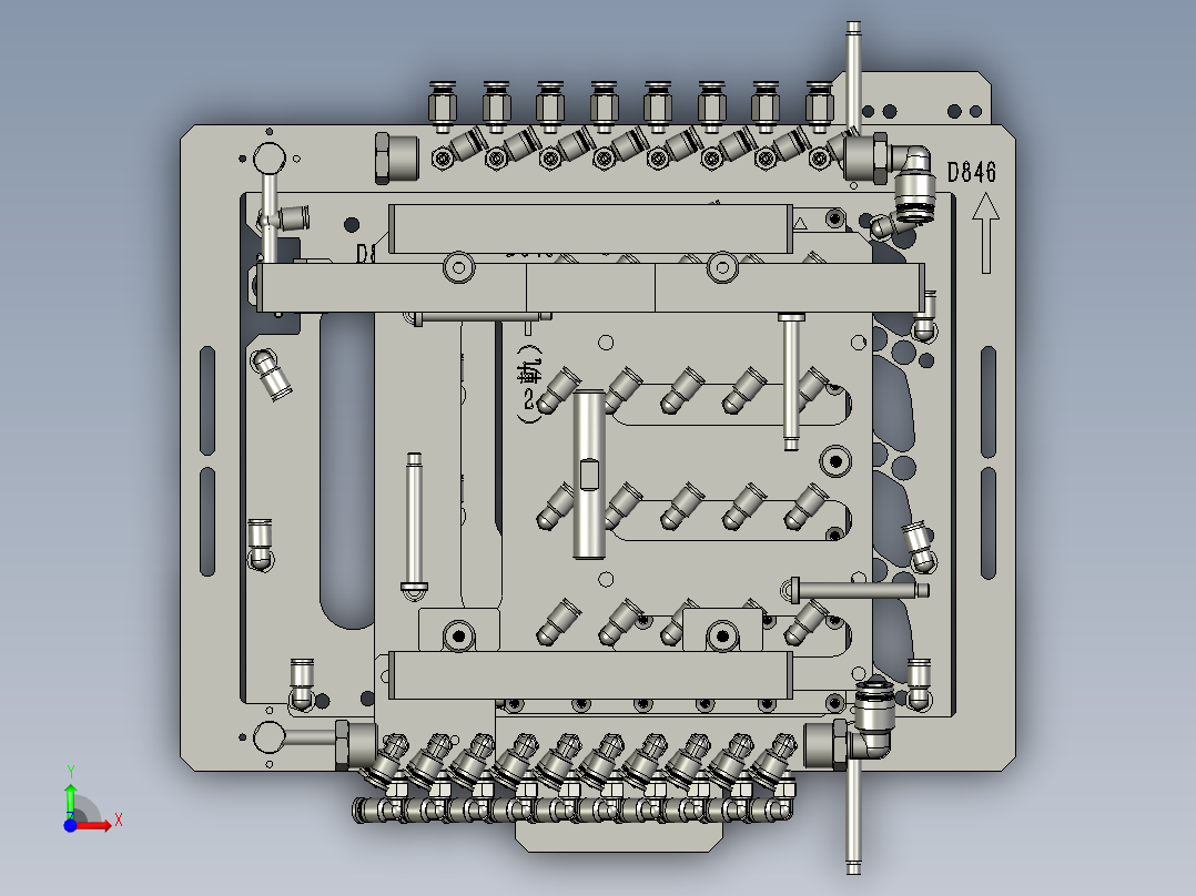 BPM-取料模组前视图