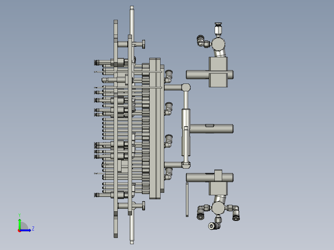BPM-取料模组左视图