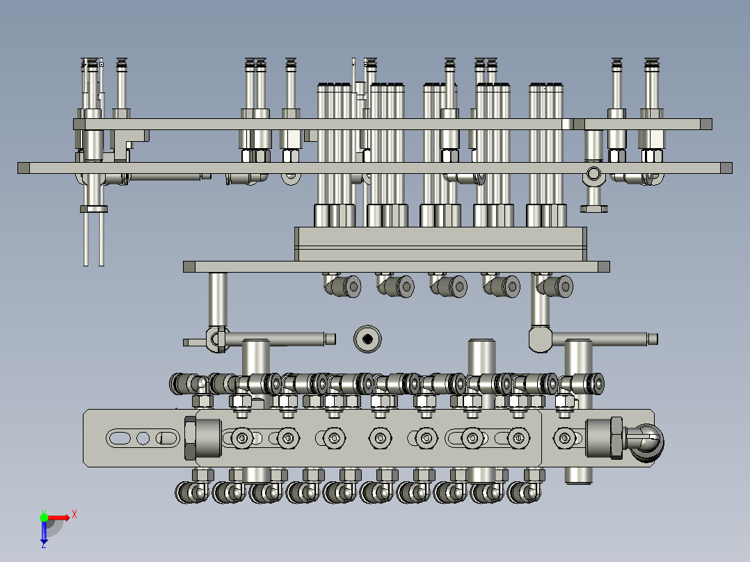 BPM-取料模组俯视图