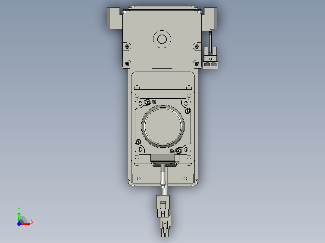 TW18A52V10-03-01-01-00上料机械手Y轴前视图