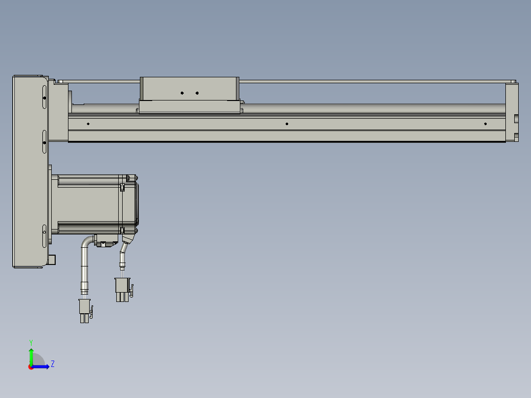 TW18A52V10-03-01-01-00上料机械手Y轴左视图
