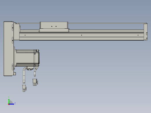 TW18A52V10-03-01-01-00上料机械手Y轴左视缩略图