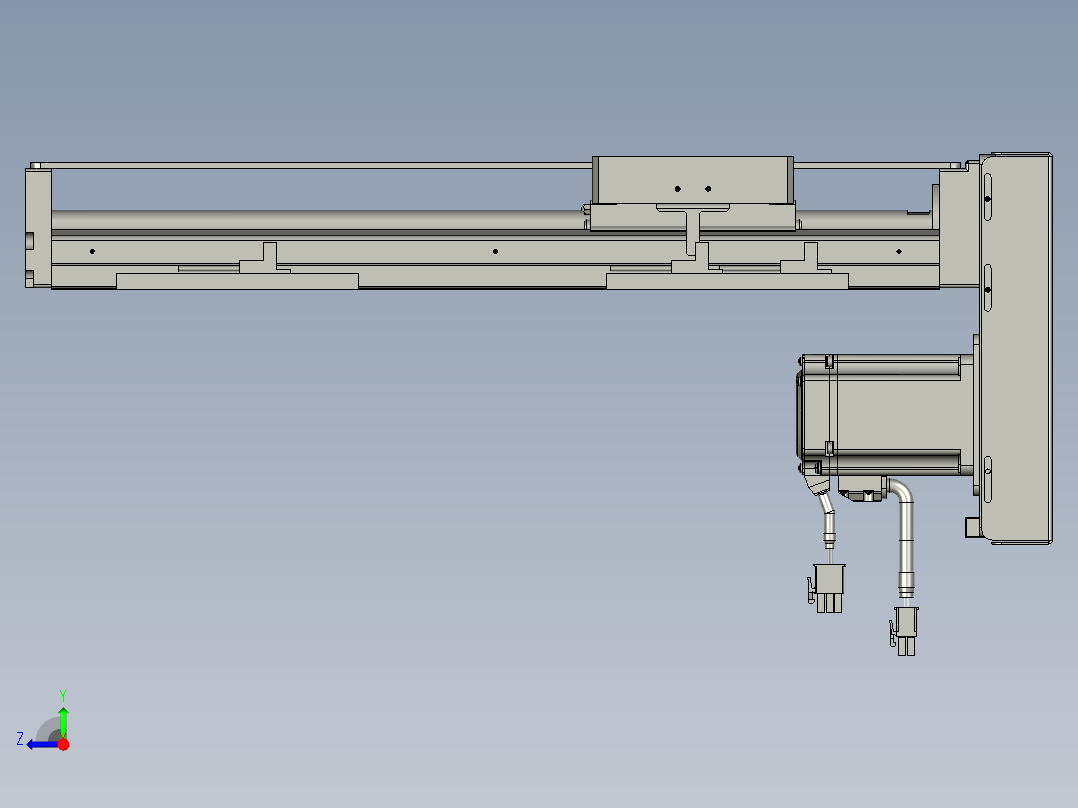 TW18A52V10-03-01-01-00上料机械手Y轴右视图