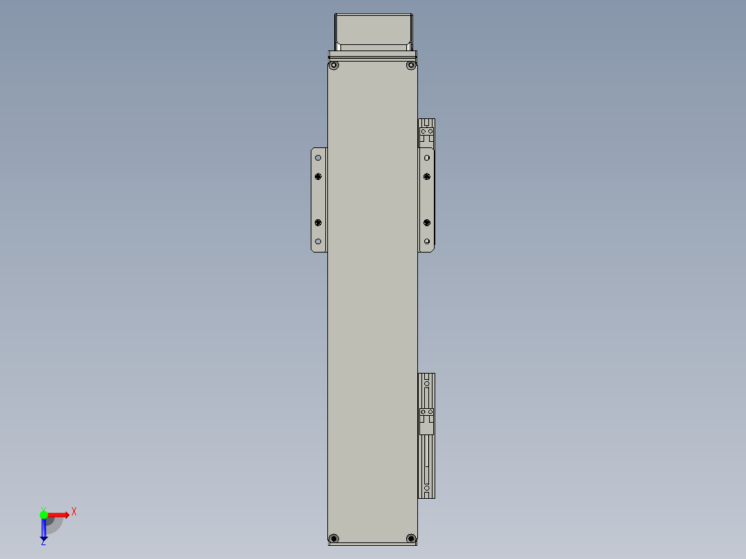 TW18A52V10-03-01-01-00上料机械手Y轴俯视图