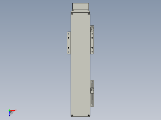 TW18A52V10-03-01-01-00上料机械手Y轴俯视缩略图