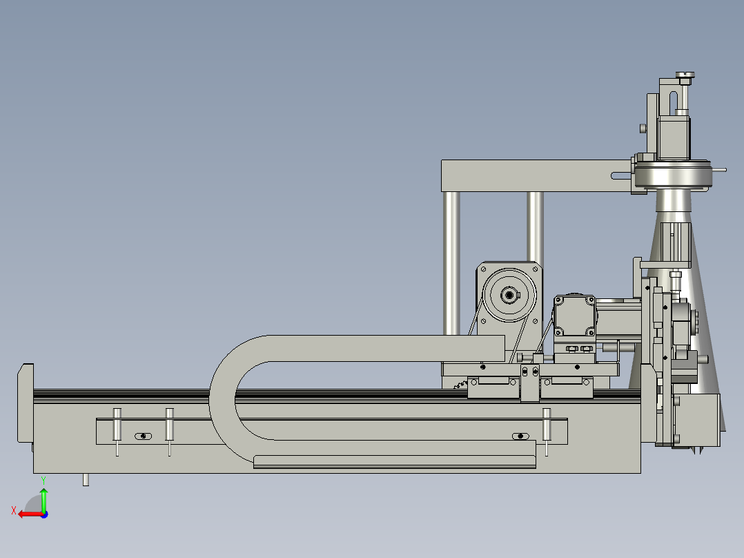 YHTB20003裁切装置后视图