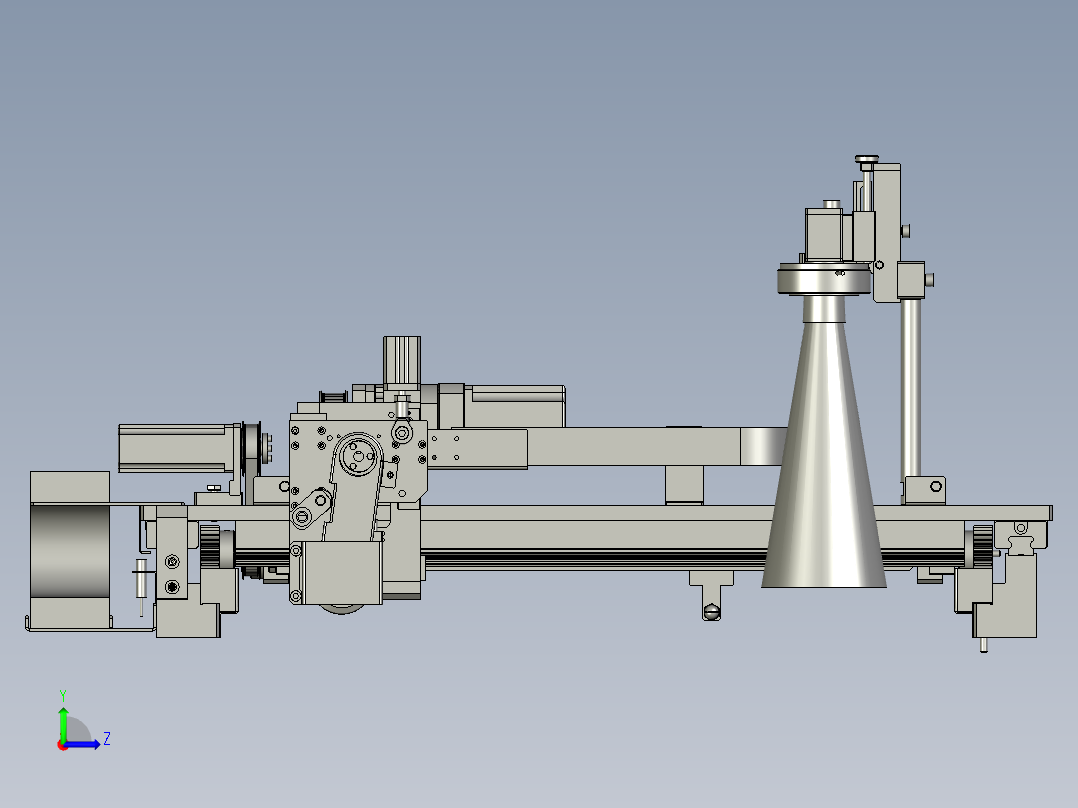 YHTB20003裁切装置左视图
