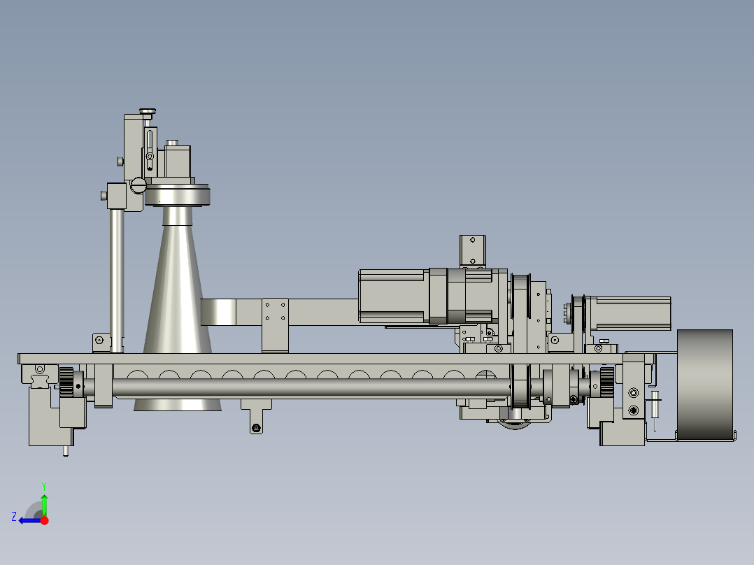YHTB20003裁切装置右视图