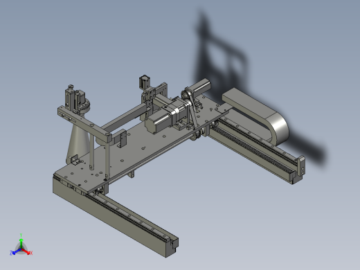 YHTB20003裁切装置正等轴测缩略图