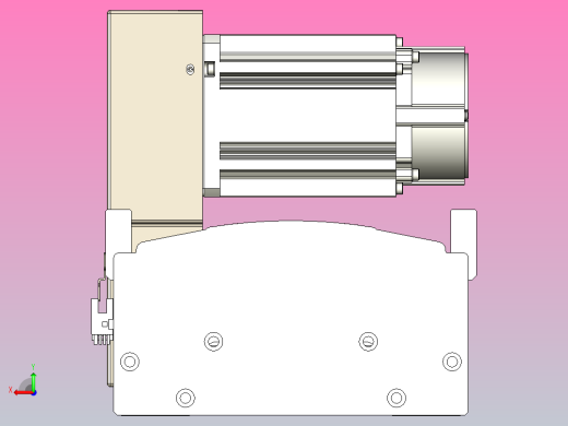 皮带直线轴半封闭可选导轨TPA-HNB-220D-176-L1850-RU-C-P1K-N3后视缩略图