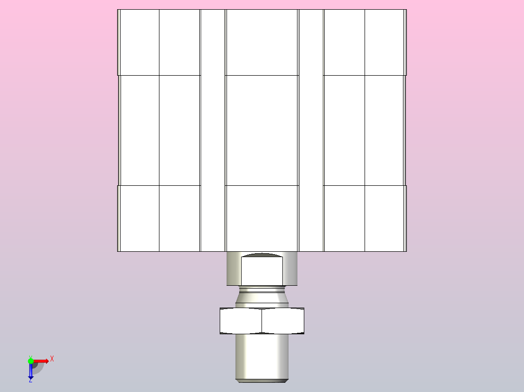 FESTO气缸ADN-50-10-A-P-A---_asm_0_俯视图