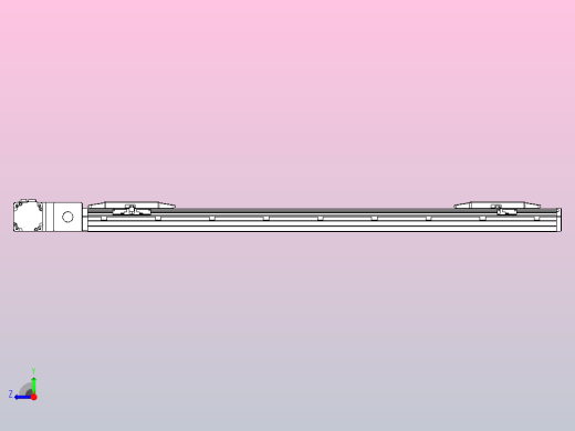皮带直线轴双滑块型TPA-GCBS-150-P80-L375-QL-M75-N3右视缩略图