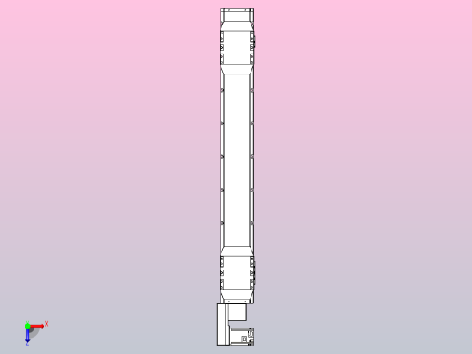 皮带直线轴双滑块型TPA-GCBS-150-P80-L375-QL-M75-N3俯视缩略图