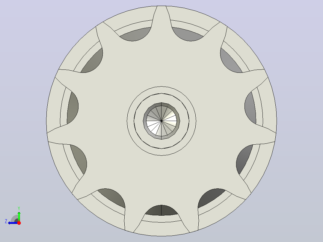 SR1-08B11T-D50X1.5T-AGL572-RL500-C2可调堆积单排齿输送滚筒右视图