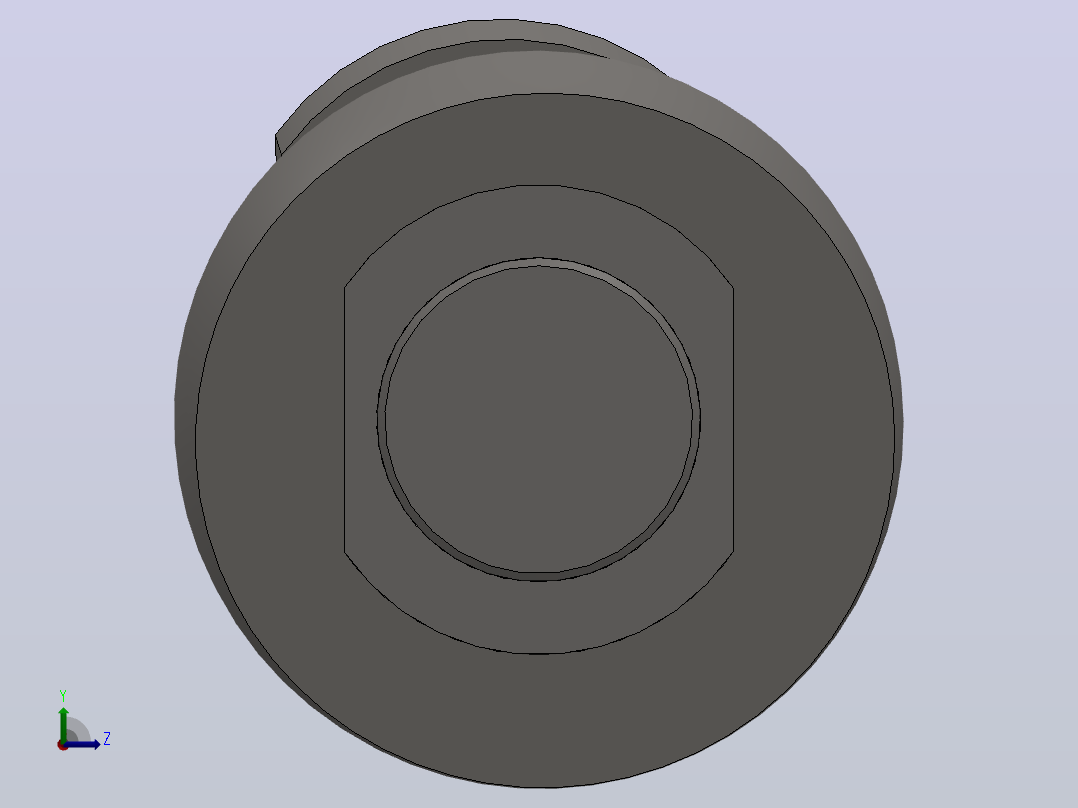 SQZL20C M20×1.5左-6H前视图
