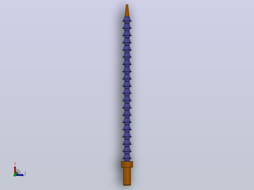 HY8318.22冷却管[HY8318.22＼G1／4”-A]俯视缩略图