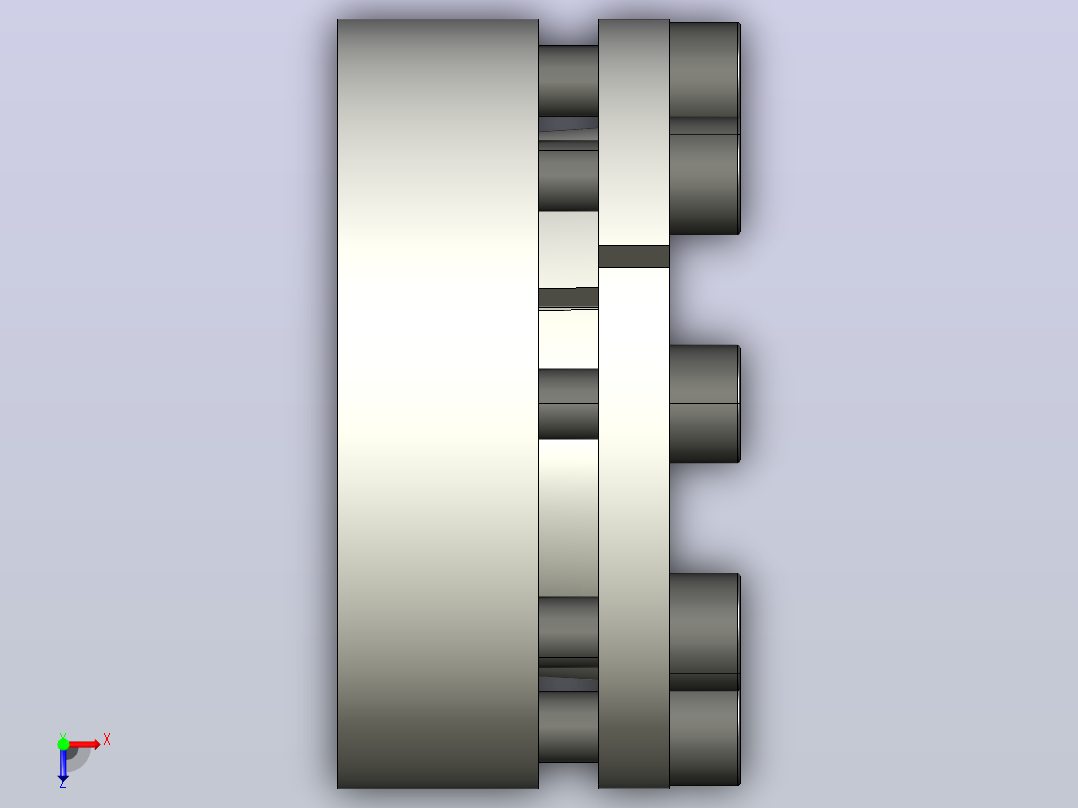 型胀套disk_c_38x65俯视图