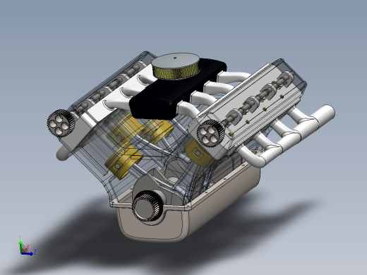 V8 型发动机1